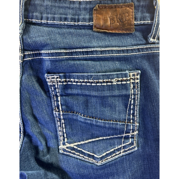 BKE Payton Women’s Jeans Size 27 Bootcut Stretch Blue Denim Mid Rise - Mexico - Picture 4 of 8